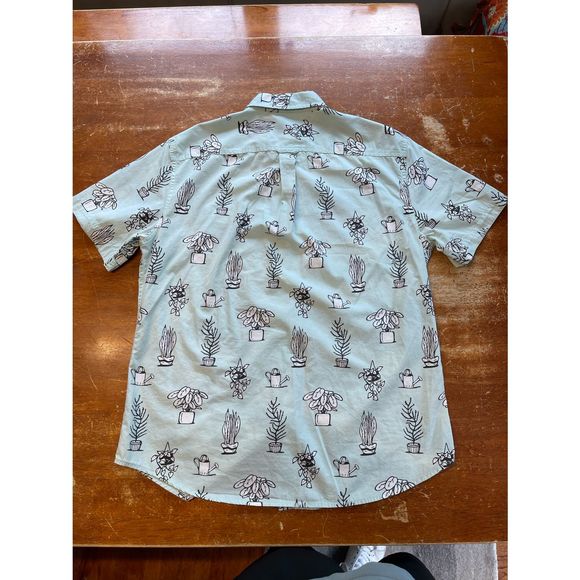 JackThreads Succulent Patterned Button Down Shirt - Picture 2 of 2